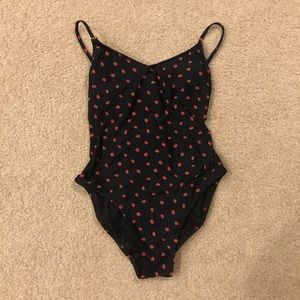 Madewell One Piece Strawberry Swimsuit